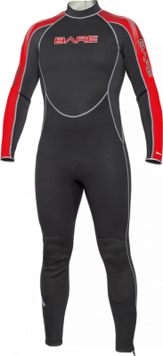 Гидрокостюм Bare 3mm Velocity Full, Mens (Lava, XL)