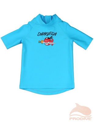 iQ 815315-2448-86 Футболка детская, короткий рукав iQ UV 300+, синий