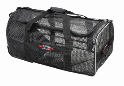Сумка TUSA сетчатая на колесах, 90 л