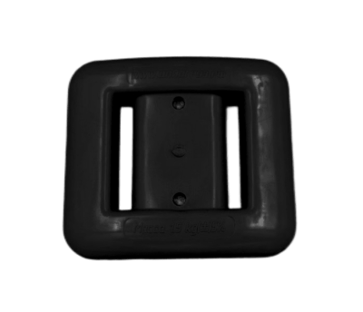 Груз в пластиковом покрытии чёрный