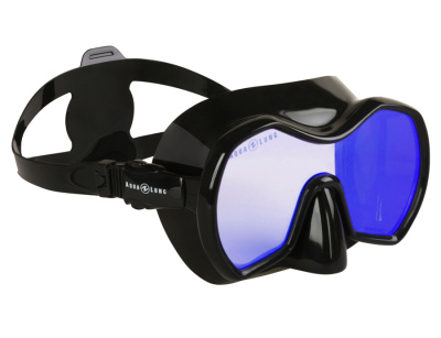 SP MS4720101LV Маска Profile DS (черный силикон), фиолетовые зеркальные линзы