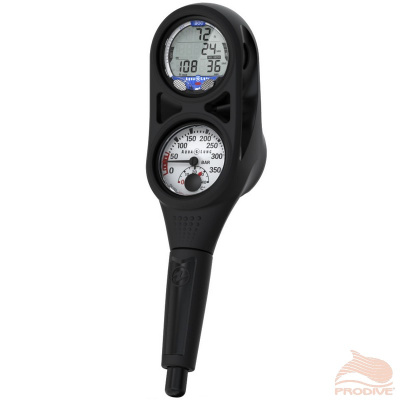 Декомпрессиметр i300 на консоли с манометром и компасом