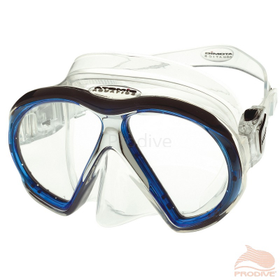 Маска Atomic Aquatics SUBFRAME, MED (прозрачный/желтый)