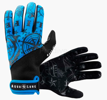 Перчатки  АДМИРАЛ-III 2 мм, Blue