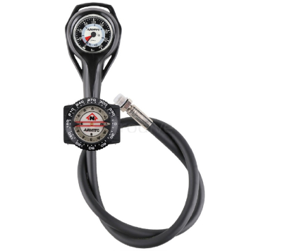 Консоль двухприборная (манометр 400 бар + компас)	