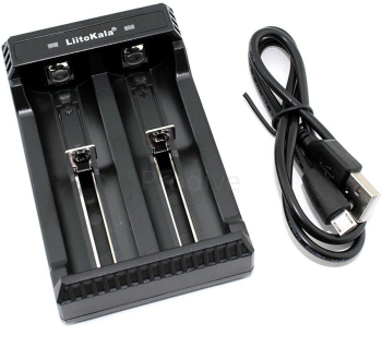 Зарядное устройство LiitoKala L2 на 2 аккумулятора