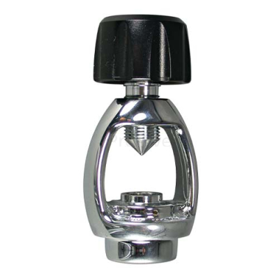 Переходник с DIN на Yoke СТРУБЦИНА резьба 300 Bar (с заглушкой)