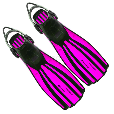 Ласты Prodive Stream с пружиной XL розовые