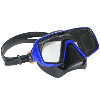 Маска FanDiver F104, черный силикон