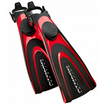 Ласты Atomic Aquatics Bladefin (красный, XL)