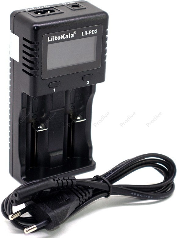 Зарядное устройство LiitoKala PD2 на 2 аккумулятора