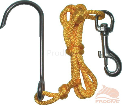 Крюк коралловый на лине 