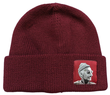 Шапка бордовая с логотипом Prodive