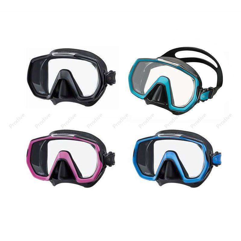 Маска TUSA FREEDOM ELITE, черный силикон