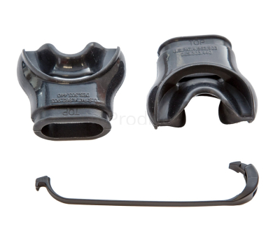 Анатомические загубники (2шт) плюс многоразовый хомут (AquaLung)