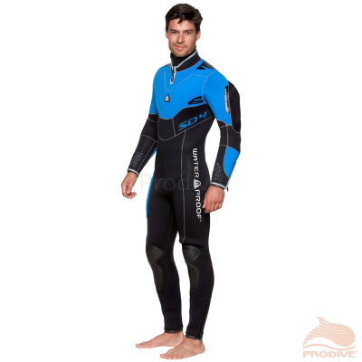 WP 642-126-00 Гидрокостюм Waterproof SD4 полусухой/сухая молния 7 мм муж р.XL