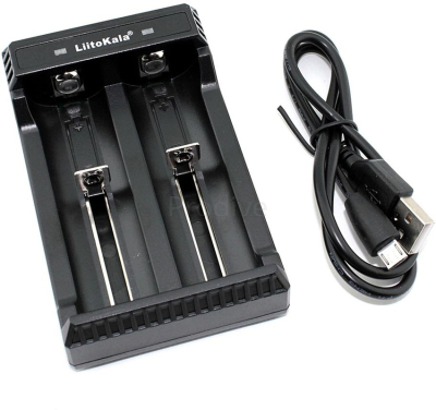 Зарядное устройство LiitoKala L2 на 2 аккумулятора