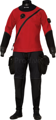 Гидрокостюм Bare HDC Expedition HD2 Tech, Women (триламинат) (красный, XL)