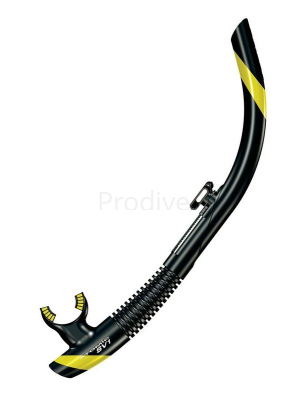 Трубка Atomic Aquatics SV1, черный силикон
