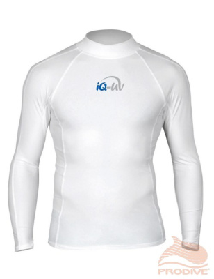 iQ 646130-3228-XXXL Футболка, длинный рукав iQ UV 300+, муж, черный/оранжевый