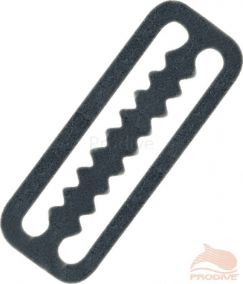 Пряжка-фиксатор металлическая узкая