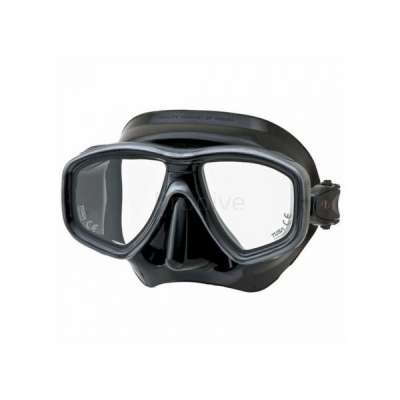 TS M-28QB MS МАСКА TUSA GEMINUS черный силикон