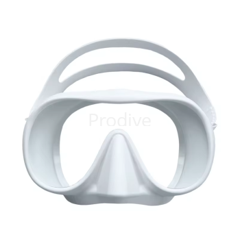 Маска безрамная c кейсом белая