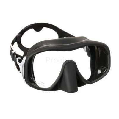 Маска для плавания MARES JUPITER, для широких лиц ц.обт.черный, ц.р.бело-черный